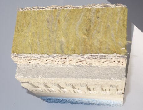 Mineralischer Wärmedämmstoff mit mineralischen Dickputz Tektalan AE-31 von KNAUF INSULATION